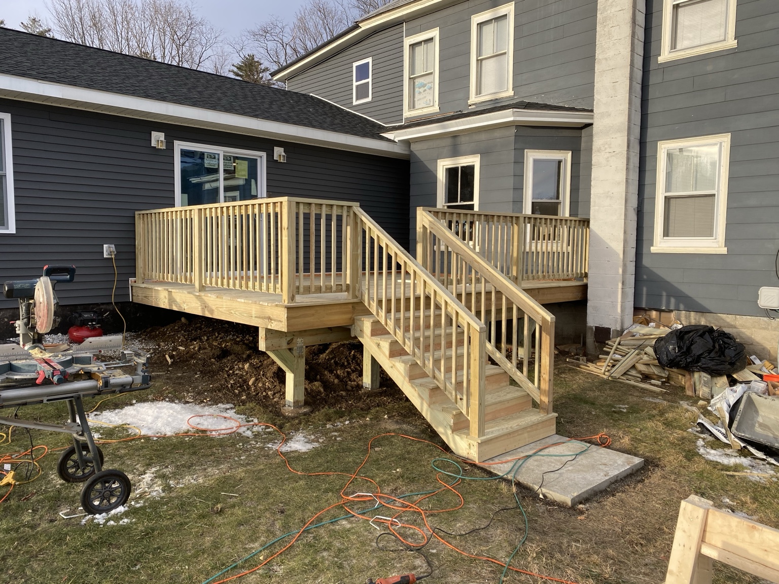 Finished Deck View by Integrity Handyman Services