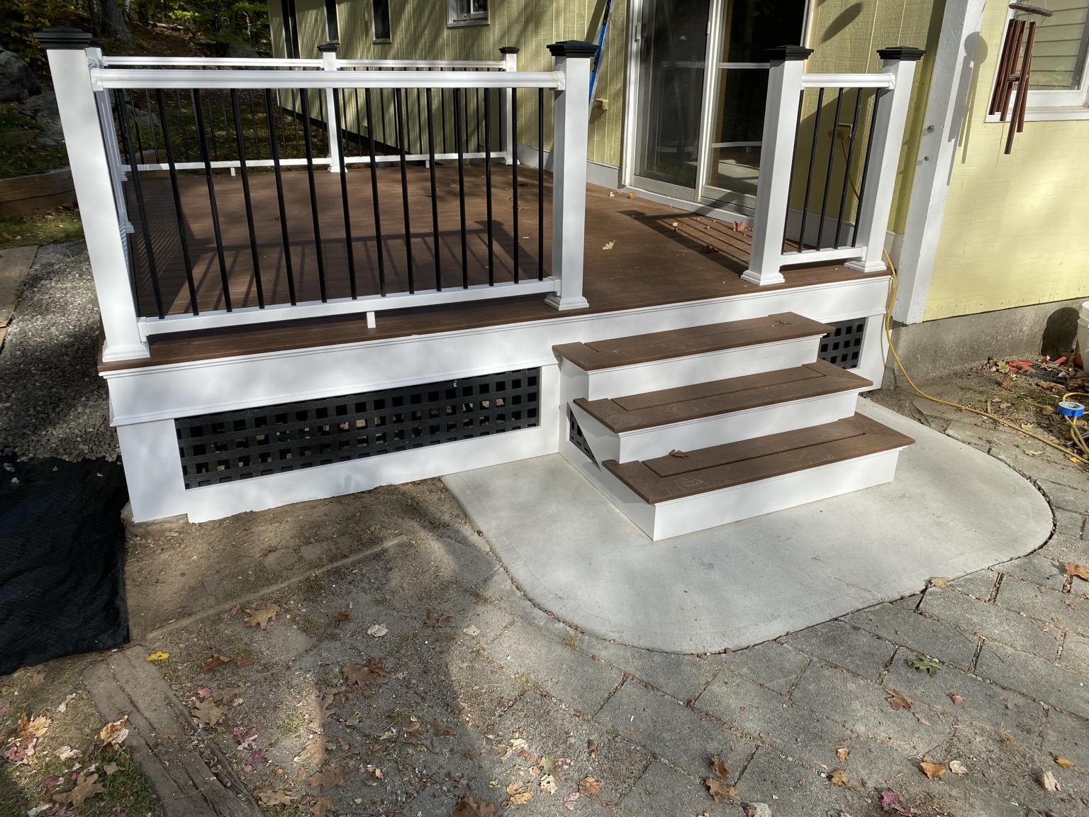 Deck Remodel Progress by Integrity Handyman Services