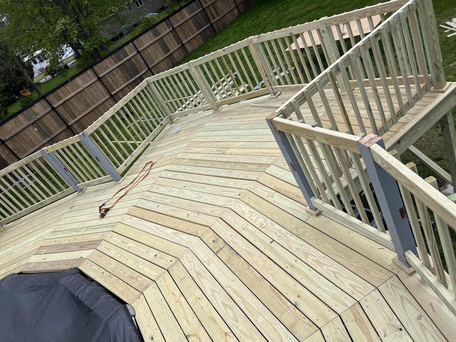 Deck Steps & Landing by Integrity Handyman Services